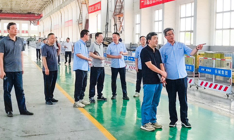 政企校聯(lián)動促發(fā)展 高端制造謀新篇，熱烈歡迎哈爾濱工業(yè)大學考察團蒞臨長城鑄鋼調研指導